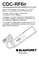 Blaupunkt CDC-RF6IR - Owners Manual